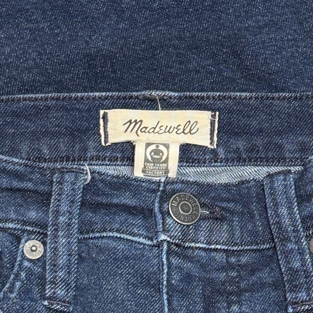 {Madewell} 10” High-Rise Skinny in Bensley Stretch Denim Jeans - Picture 6 of 9